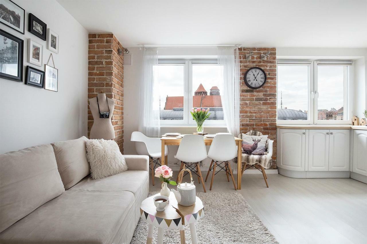 Scandi Old Town Apartment Gdansk Bagian luar foto