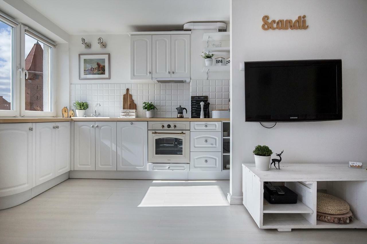Scandi Old Town Apartment Gdansk Bagian luar foto